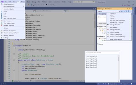 visual studio clear git credentials