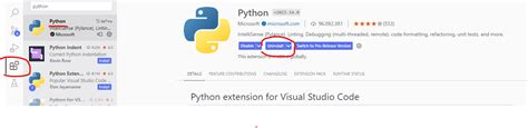 visual studio code command python setinterpreter not found