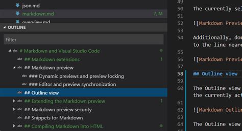 visual studio code convert markdown to html