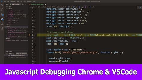 visual studio code debug javascript chrome