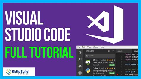 Visual Studio Code For Beginners Youtube