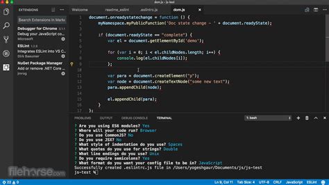 visual studio code for macos catalina