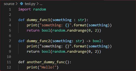 visual studio code format python dictionary