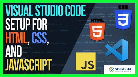 visual studio code html css javascript extension
