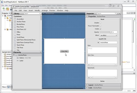 visual studio code javafx scene builder