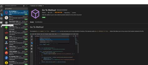 visual studio code list all methods