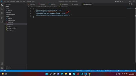 visual studio code live server not showing