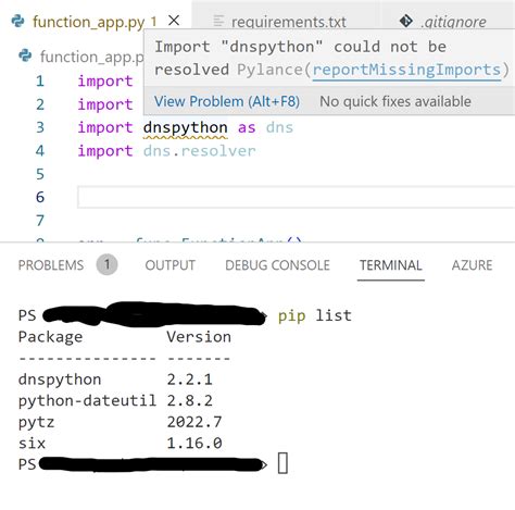 visual studio code not recognizing python