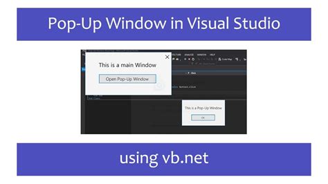 visual studio code popup window