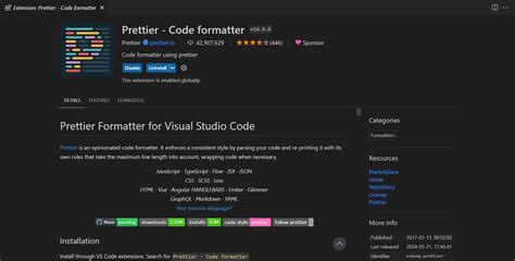 visual studio code prettier auto save