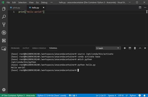 visual studio code python run line by line