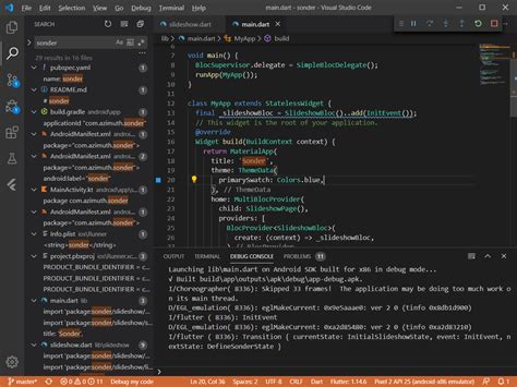 visual studio code vs android studio