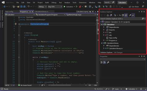 Visual Studio Environment Development