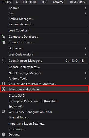 visual studio format document settings