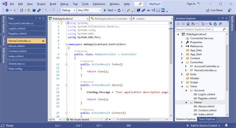 Visual Studio Grouping