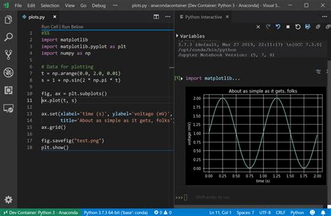 visual studio python setup