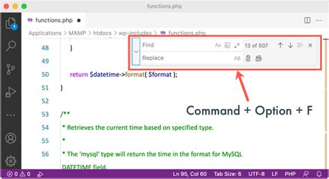 visual studio replace shortcut