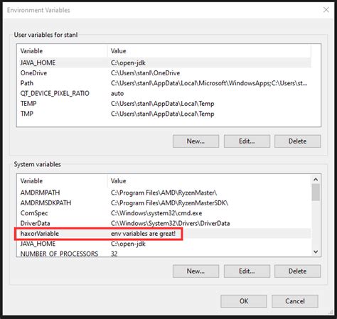 Visual Studio Set Environment Variable For Test