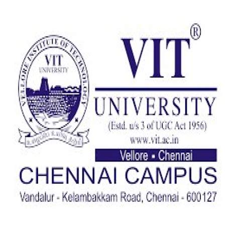 vit chennai campus logo
