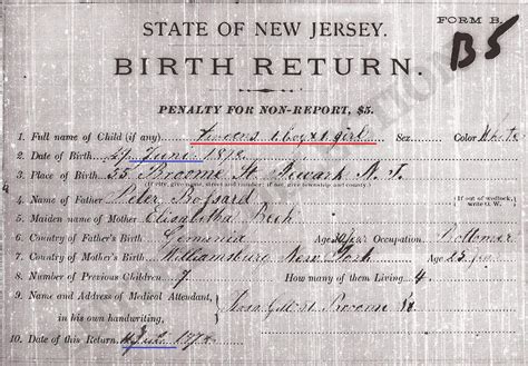 vital records elizabeth nj birth records