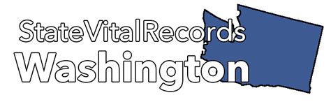 vital records washington state