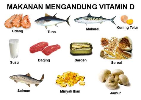 vitamin d dari makanan apa