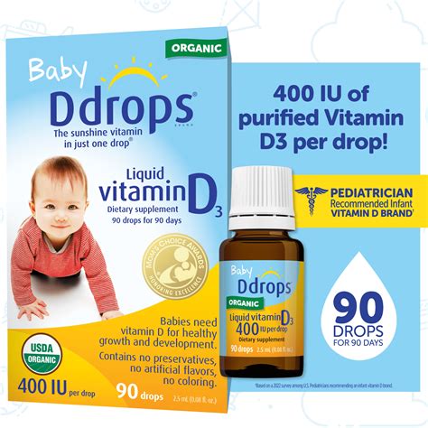 vitamin d drops baby