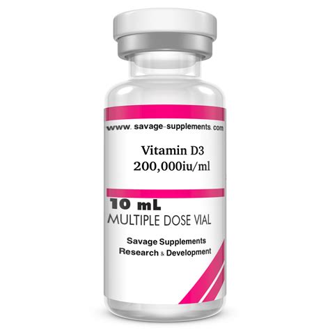 Vitamin D Sample Vial