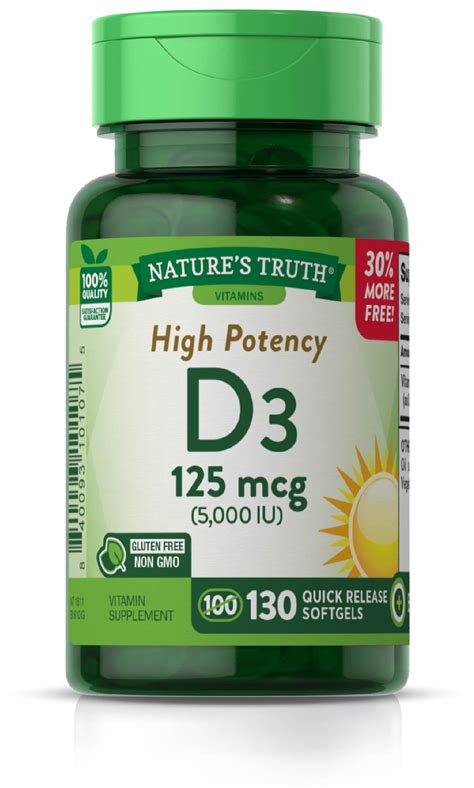 Vitamin D Supplement High Potency