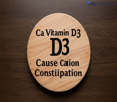 Vitamin D3 Cause Constipation