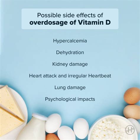 vitamin d3 overdose side effects