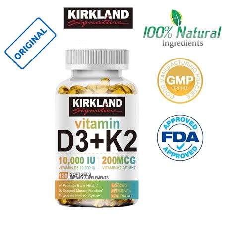 Vitamin D3 Plus K3