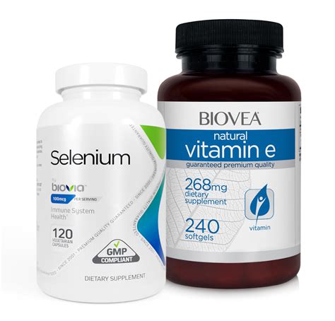 vitamin e and selenium