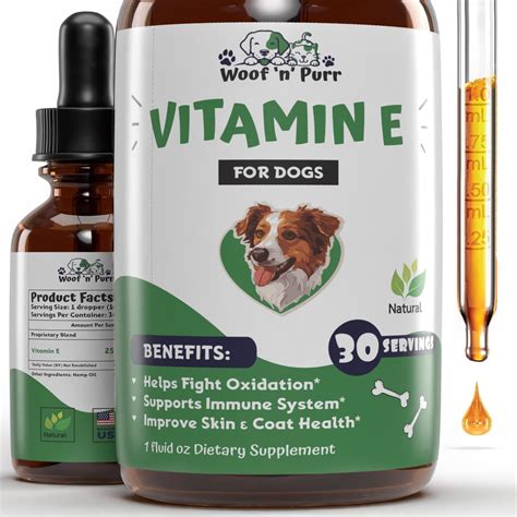 Vitamin E For My Dog