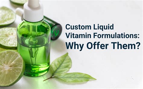 Vitamin Liquid Formulations