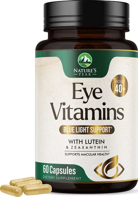 Vitamins For Eye Strain