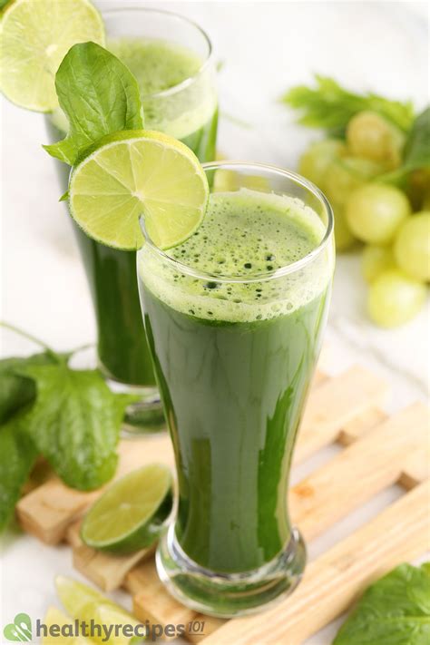 Vitamins Spinach Juice