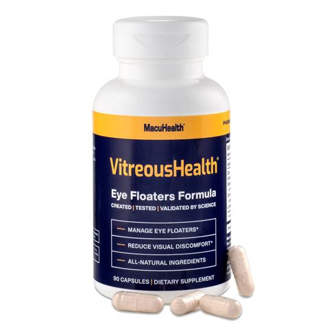 vitreous health eye floaters formula