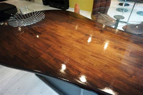 Vitrifier table bois Resine de protection pour peinture