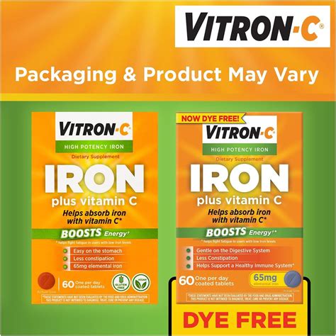 vitron c iron supplement reviews