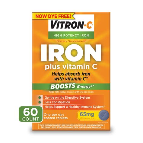 vitron-c iron plus vitamin c
