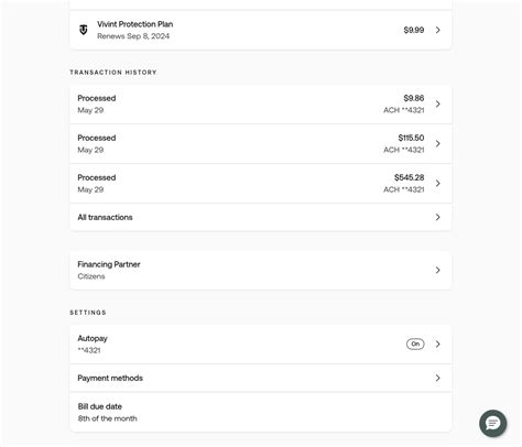 vivint equipment financing