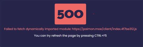 Vizio Tv Error 500 Failed To Fetch Dynamically Imported Module