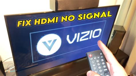 Vizio Tv Problems No Signal