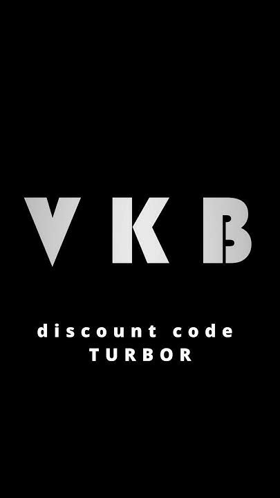 vkb discount code