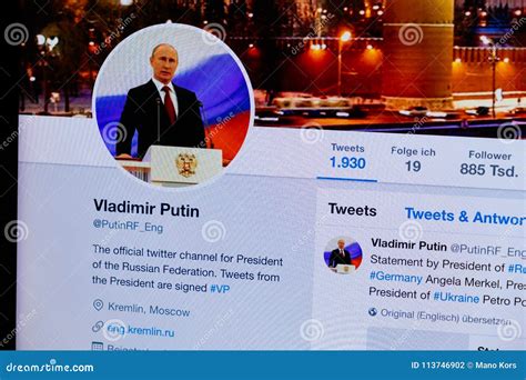 vladimir putin twitter