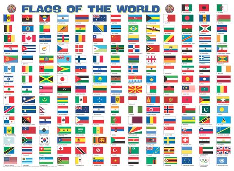 vlaggen landen met naam