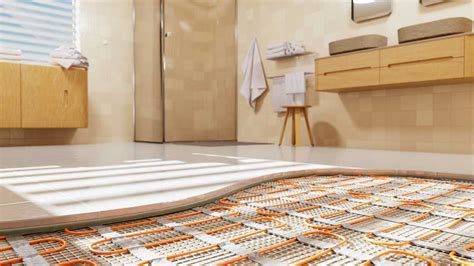 Vloerverwarming Matten Badkamer