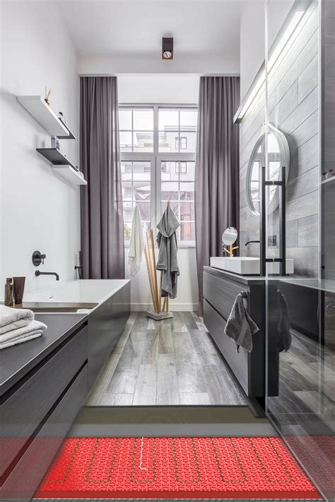 Vloerverwarmingsmat Badkamer