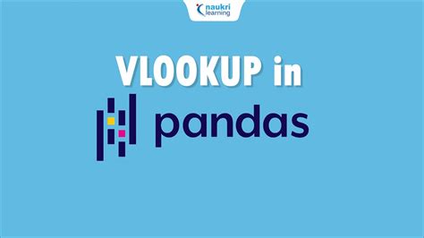 Vlookup Using Pandas